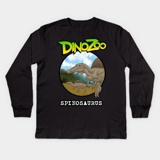 DinoZoo: Spinosaurus Kids Long Sleeve T-Shirt